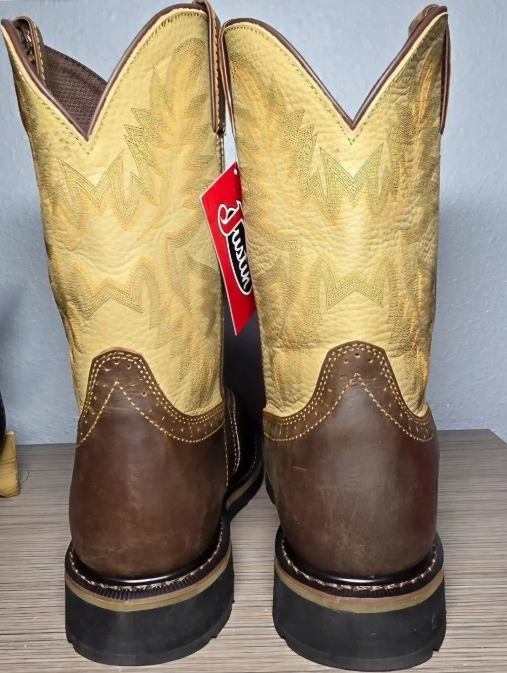 Justin Boots new without